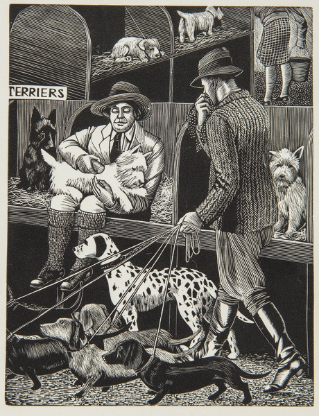 Artist Tirzah Garwood-Ravilious: The Dog Show, 1929
