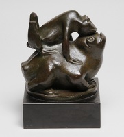 Artist Gertrude Hermes: Frogs II, 1947