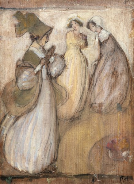 Edith-Granger-Taylor: Three-Figures,-c.-1910