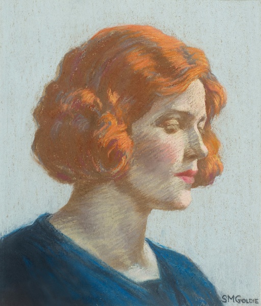 Artist Sarah Margaret Goldie: Peggy, circa 1915