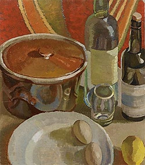 Artist Dorothy Hepworth (1894-1978): Still Life, 1925
