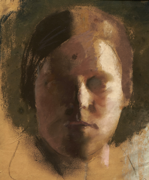 Artist Edith Granger-Taylor (1887-1958): Self-portrait, c.1920