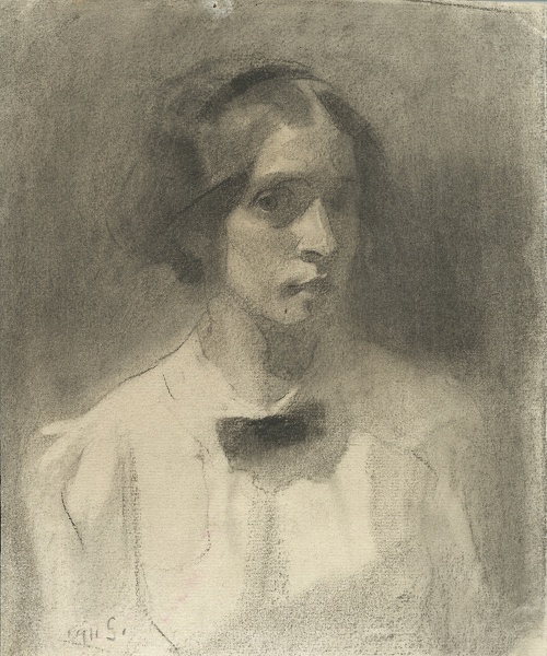 Artist Edith Granger-Taylor: Self Portrait, 1911
