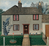 Artist Tirzah Garwood-Ravilious: House at Great Bardfield, 1945