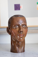 Artist Gladys Hynes: Portrait bust of Anthony Butts, 1925