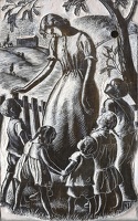 Artist Clare Leighton: Ellen and Her Children (BPL578), 1944